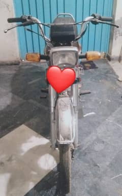 70 Honda bike
