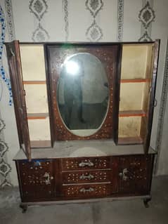Dressing Table, wooden dressing table, pure wood. old dressing table