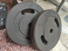 5 kg two dumbbells