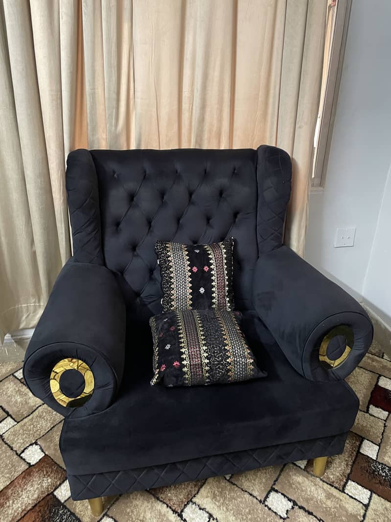 7 seater Sofa Set with center table (nested table) 7