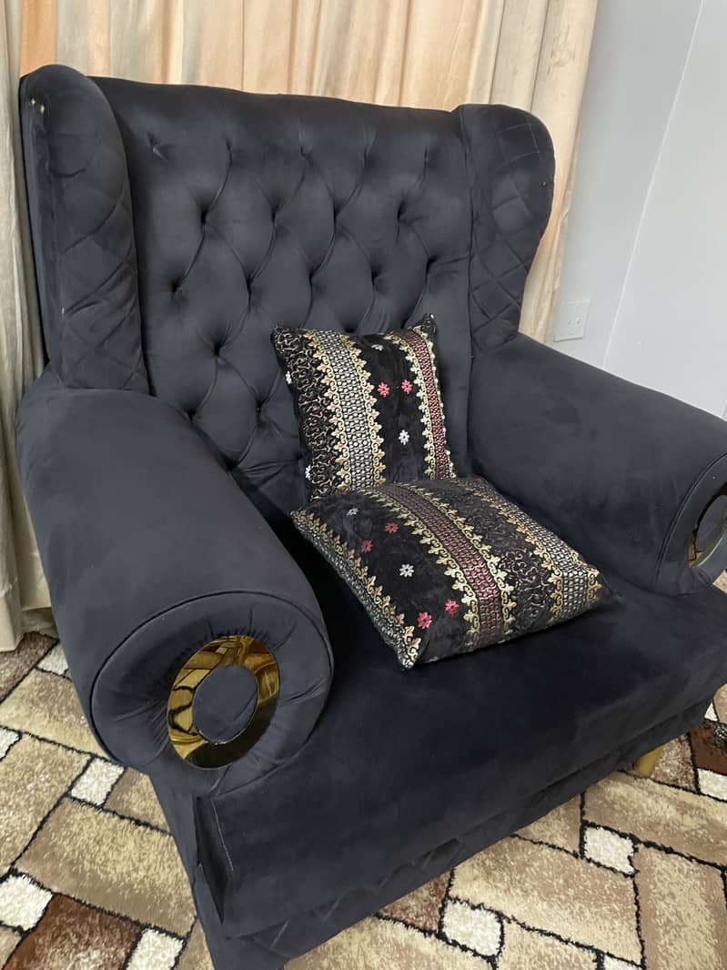 7 seater Sofa Set with center table (nested table) 8