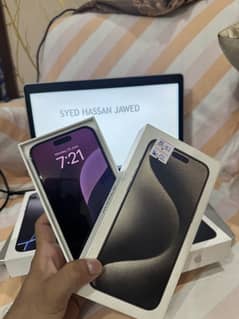 Iphone 15 Pro Max Factory Unlock LLA Natural Titanium 256 gb