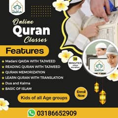 *"Online Quran Academy – Tajweed & Hifz for Kids & Adults"*