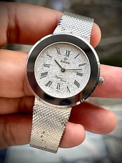 Rado elegance snowflake dial