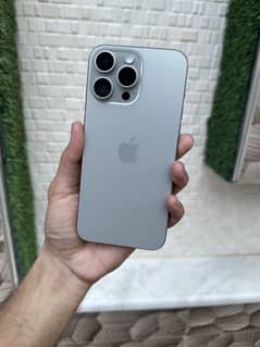 I phone 15 pro Max Jv 256  GB 100% Battery Health
