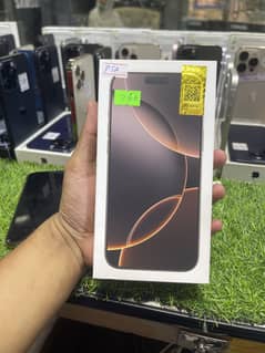 16 pro max / 256GB PTA / Box Pack