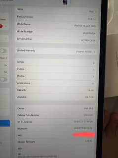 Apple ipad air 13 inches (M2) 128gb