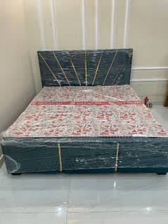 Brand New King Size Bed With New Matress Watsapp 03244112552