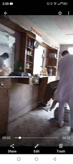 saloon almari 2 mirror