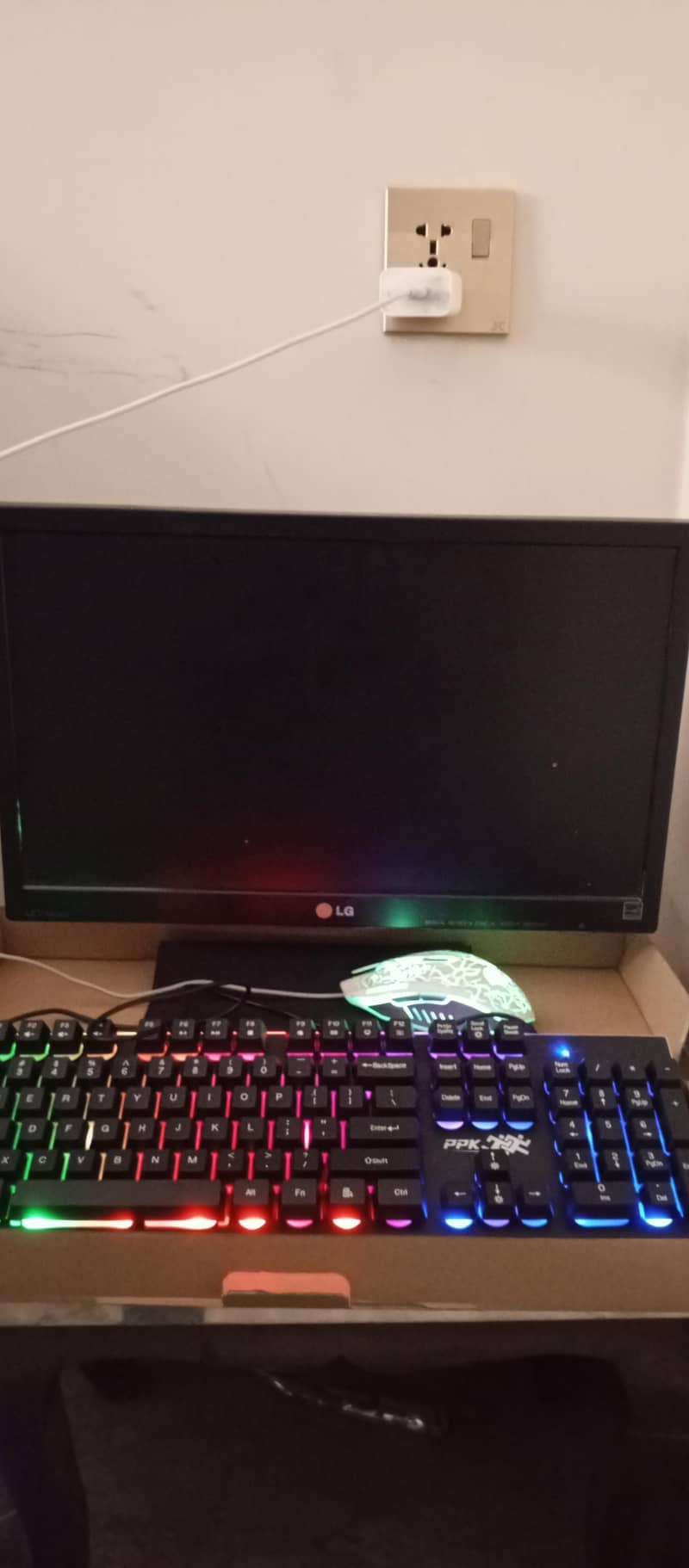 LCD keyboard plus mouse or mousepad 2