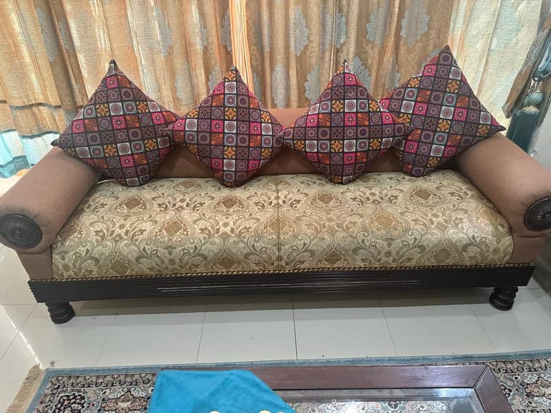 7 seater Sofa set with table set 1