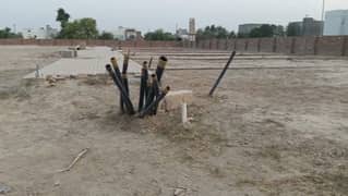 3.4 Kanal Commercial Plot Available On Main Muhammad Pur Road Sahiwal.