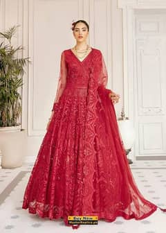 Akbar Aslam red maxi