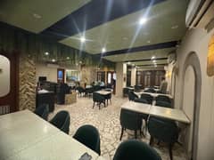 VIP Restaurant Available For Rent Best Opportunity For cafe and Restaurant