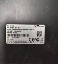PoE (Power over Ethernet) switch