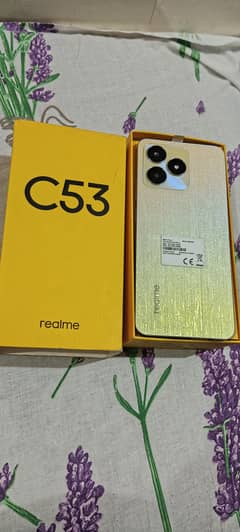Realme C53 all okay 10by10 condition  my wahtaps num 03209727601