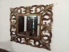 New Wall Mounted Mirror Wooden Carved