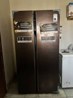 Haier double door HRF - 622ICG Model fridge Inverter fridge
