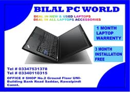 Lenovo Thinpad Core i3 6th Gen | Free Bag | BILAL PC WORLD