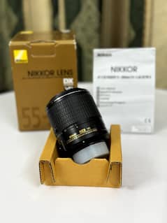Nikon AF-S 55-200mm VR Lens | Complete Box