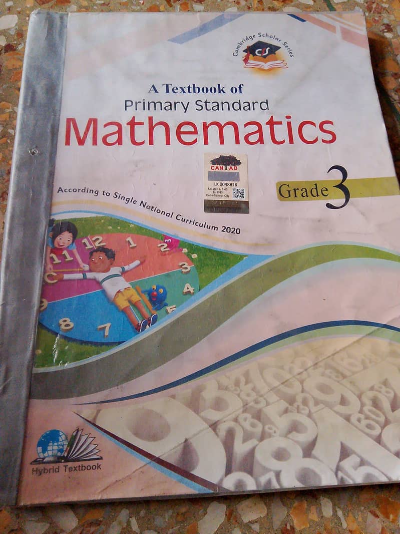 A text book of primary standard mathematics class 3 0