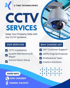 CCTV System Installation with Support