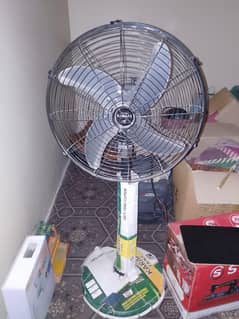 solar pedestal fan