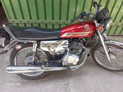 125 CG sailf istart Lahore number Honda 03407391325