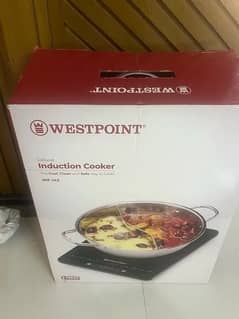 brand new westpoint induction cooker only one day use