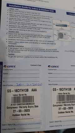 Gree 1.5 ton inverter ac split