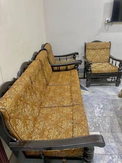 Sofa set with 3 tables