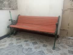 Heavy iron benches
