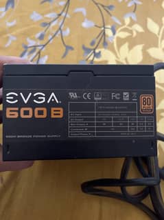 EVGA 600 Watts 80 Plus Bronze Power Supply