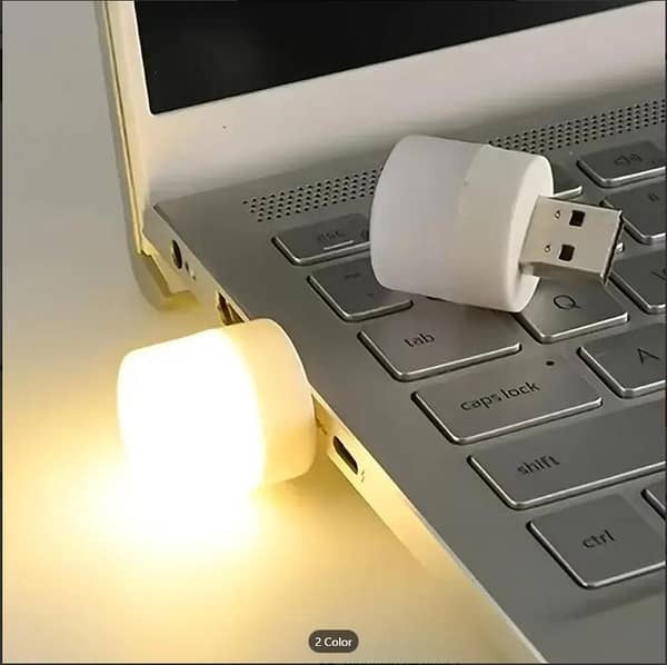 Portable Mini USB LED Night Light Bulbs - White Light for Studying, Camping, and Compatible with All USB Devices