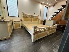 Interwood used double bed