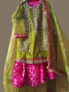 short short with sharara