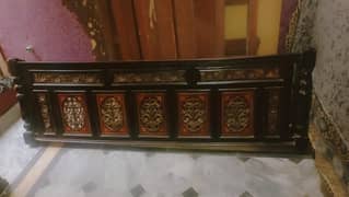 bed for sale with dressing table
