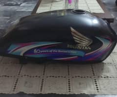 Honda CD 70 , model 2024 , original Tanki and taapey with seat goley