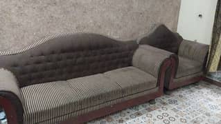 6 seater sofa available