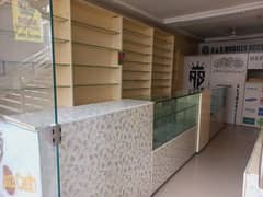 Racks, Shelves and Counter