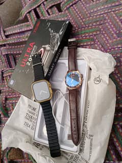 T10 ultra watch just one week use box charger all