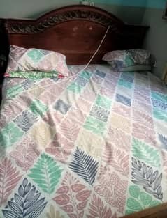 king size bed with mattress for sale