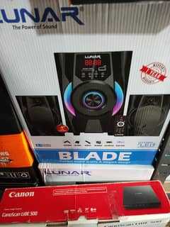 Lunar Blade Blue Tooth Sounds System Speaker Box Packed