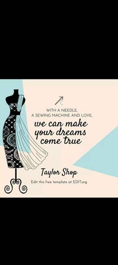 tailoring service available