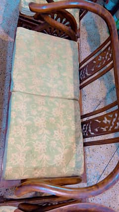 Sofa Set with New Seats and Seat Covers