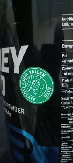 iso whey protein/isolate/supplement / whey zero