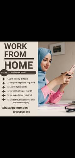 ONLINE WORK FROM HOME