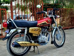 Honda CG125 SE Self  GOLD 2024  1st Owner 0*3*3*4*2*0*7*7*8*5*3