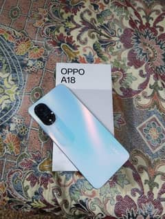 oppo A18 4gb 128gb 9 months warranty