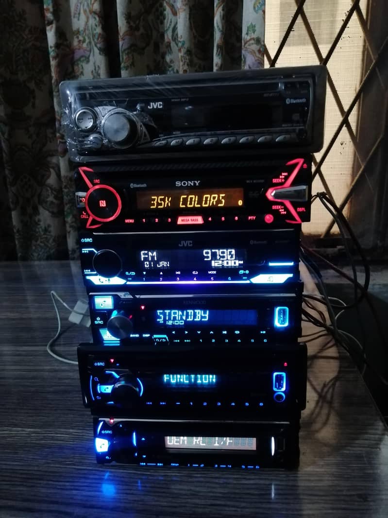 single din Bluetooth player 0